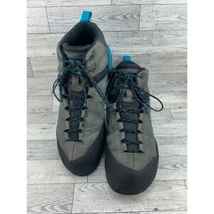 Five Ten Guide Tennie Mid Approach Shoes Men Sz 9.5 Grey Blue Stealth Rubber